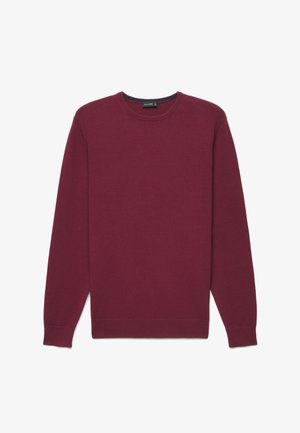 Calliope, MAGLIA TINTA UNITA - Jumper - bordeaux