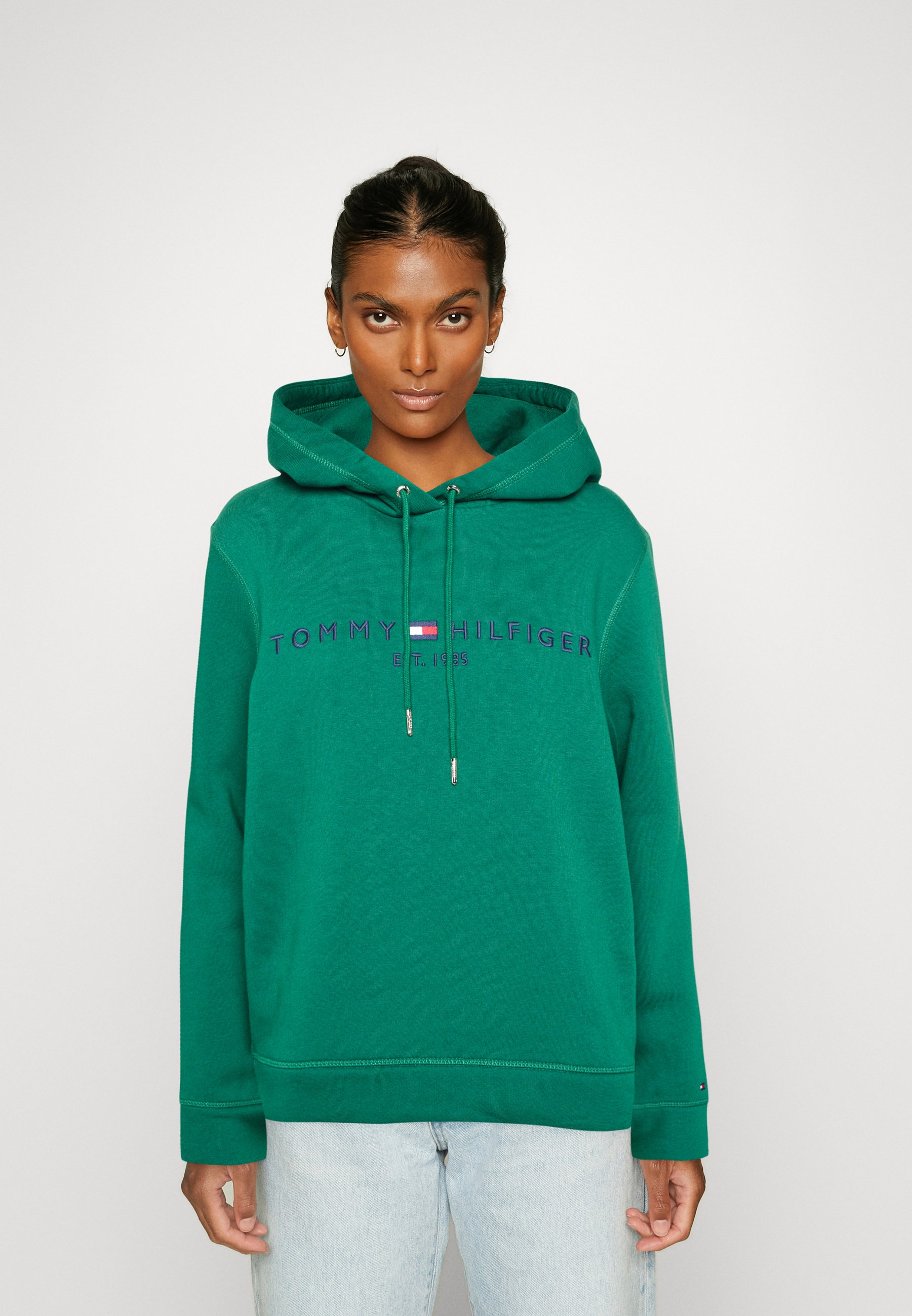 Tommy Hilfiger REGULAR - Hoodie - prep green/green - Zalando.de