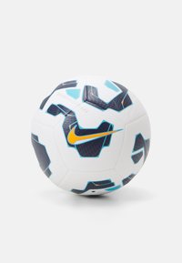 PITCH UNISEX - Balón de fútbol - white/blackened blue/hyper crimson
