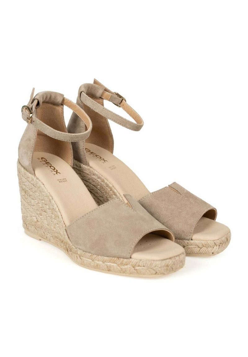 Geox Sandali con zeppa beige