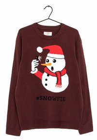 Jack & Jones Strickpullover - red