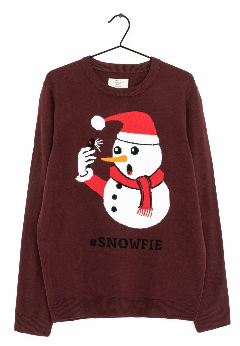 Jack & Jones Strickpullover - red