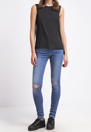 Bluse - black
