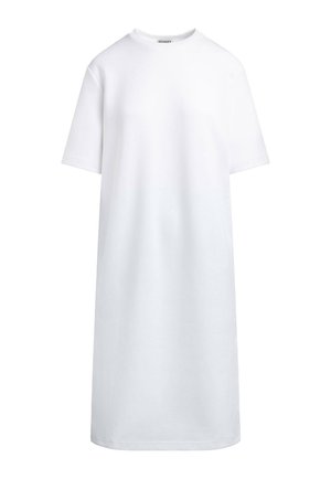SENSES.THE LABEL, SENSES.THE LABEL LANGES SWEAT-KLEID FI:OR AUS INTERLOCK - T-Shirt-Kleid - opticwhite