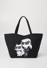IKON SHOPPER UNISEX - Pirkinių krepšys - black/white
