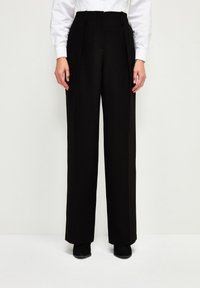 adL PLEATED - Broek - black