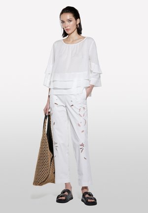 Sisley, Blouse - white