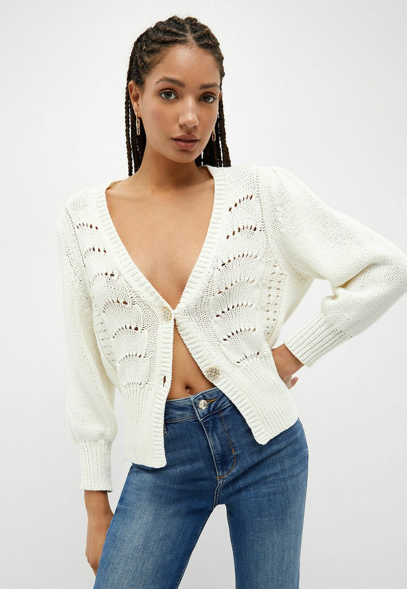Liu Jo Jeans Cardigan white wool/bianco Zalando.it