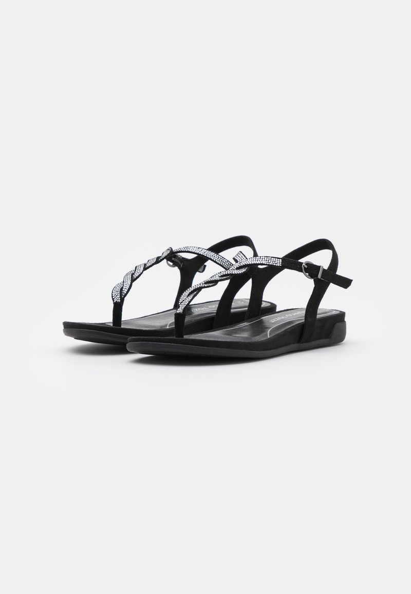 Damen Sneaker | Marco Tozzi Zehentrenner black/schwarz - MT30746 Damen Sneaker | Marco Tozzi Zehentrenner black/schwarz - MT30746