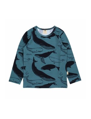 WHALE FRIENDS - Langarmshirt - blue