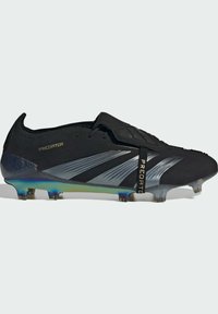adidas Performance PREDATOR ELITE FT FG - Fotballsko til fast underlag - core black   carbon   gold metallic