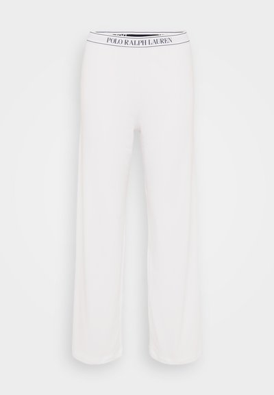 Polo Ralph Lauren ESSENTIALS SLEEP PANTS - Παντελόνι πιτζάμας - white cloud