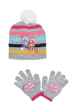 SET 2 TLG UNISEX - Handschoenen - grau