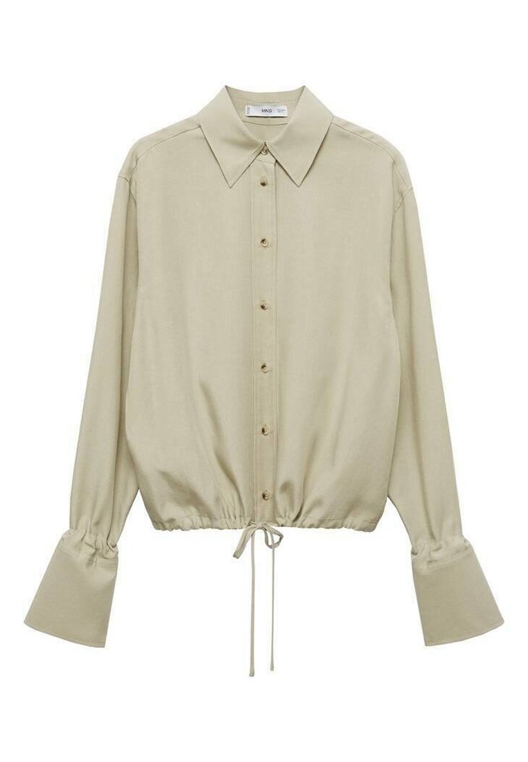 Mango Overhemdblouse groen Mango Overhemdblouse groen