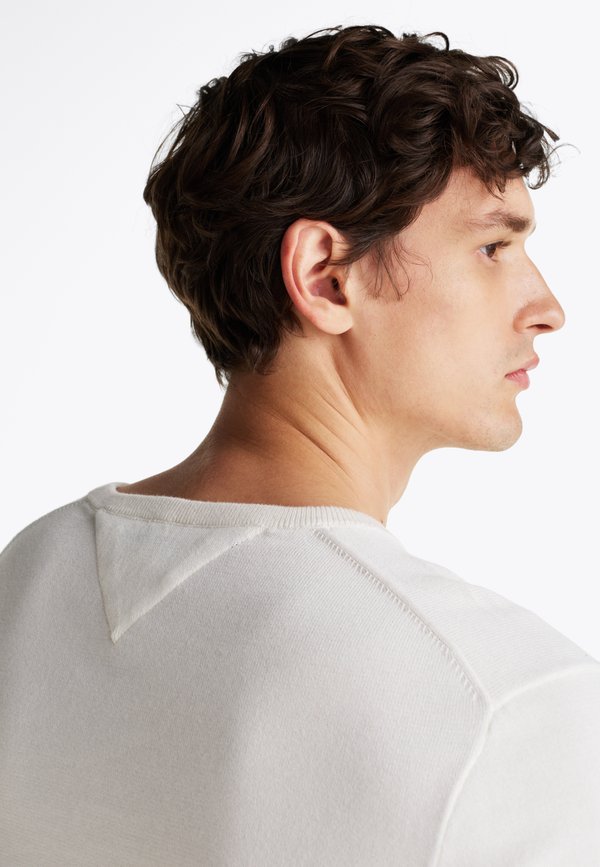 ESSENTIAL CREW NECK - Jumper - ivory petal2