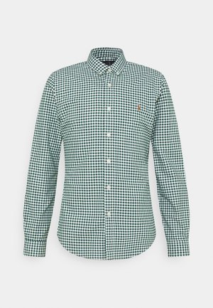 LONG SLEEVE SPORT SHIRT - Shirt - pine/white
