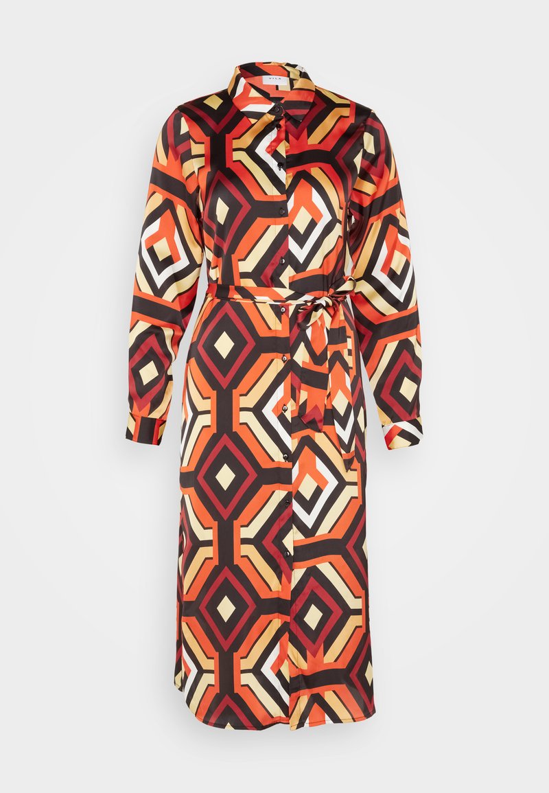 Vila Blousejurk bordeauxrood Vila Blousejurk bordeauxrood