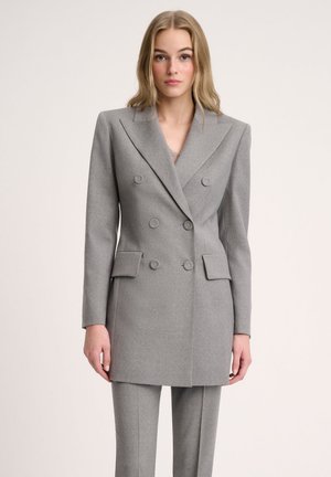SIGNORILE - Classic coat - grigio melange