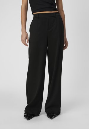 OBJLISA WIDE NOOS - Pantalon classique - sky captain