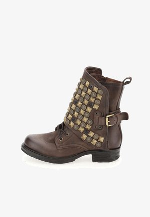 A.S.98 SHILD - Bottines de cowboy / motard - dark brown