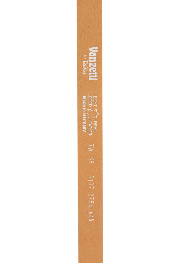 BOSSED AND LINED BELT - Belt - cognac2