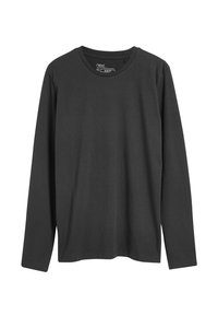 Langærmet T-shirt - black