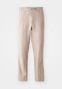 SOREN DRAPE PANTS - Pantalon classique - sepia tint