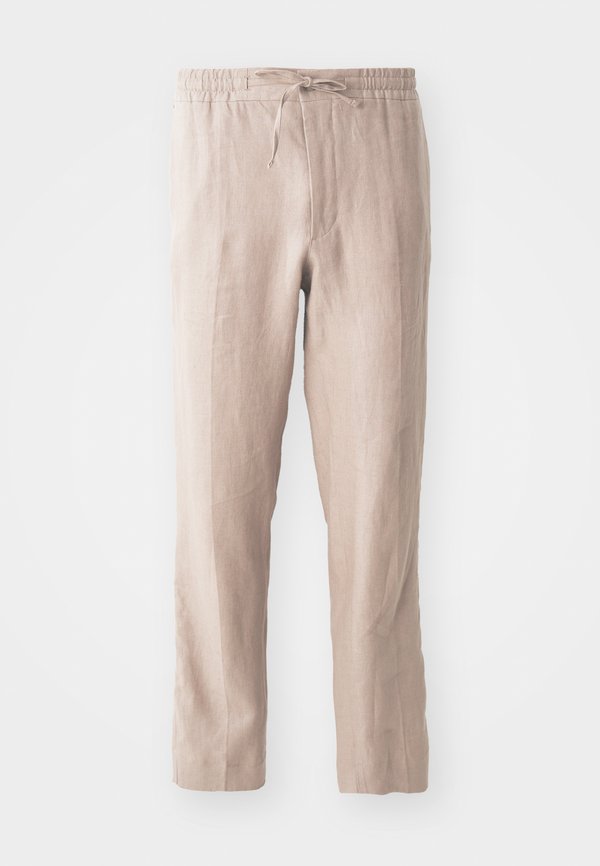 SOREN DRAPE PANTS - Trousers - sepia tint2