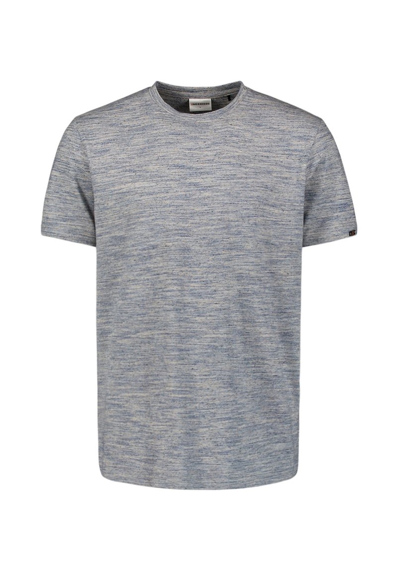 NO EXCESS T-shirt print donkerblauw