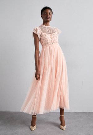 ROCOCO BODICE ANKLE GOWN - Occasion wear - faded coral