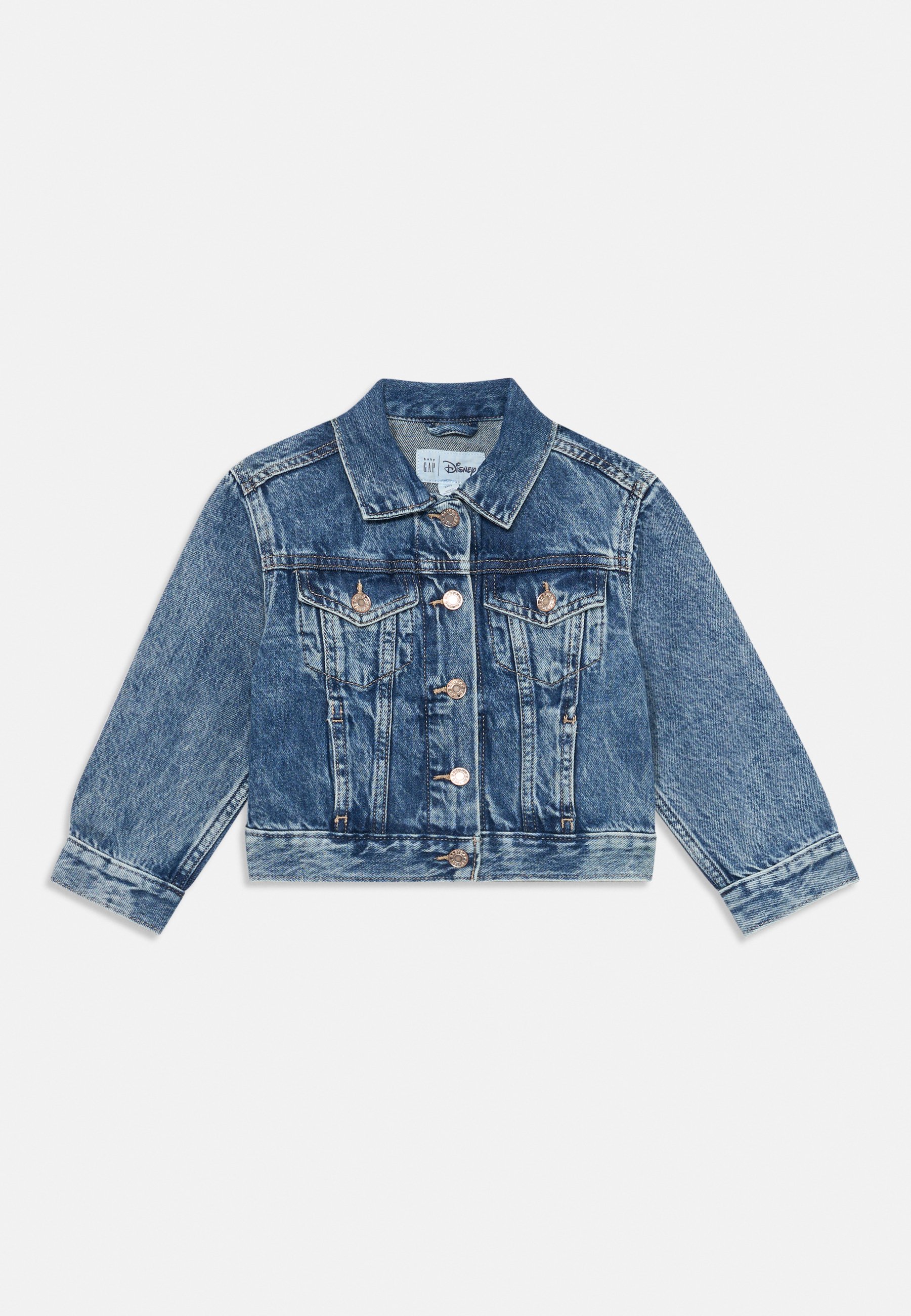 GAP V-DIS FAM DNM Chaqueta vaquera stone blue denim
