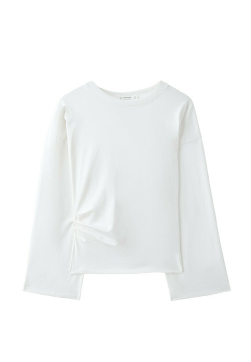 zalando — Stradivarius · LONG SLEEVE FITTED WAIST T-SHIRT - Maglietta a manica lunga