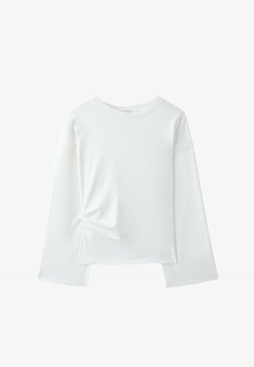 zalando — Stradivarius · LONG SLEEVE FITTED WAIST T-SHIRT - Maglietta a manica lunga