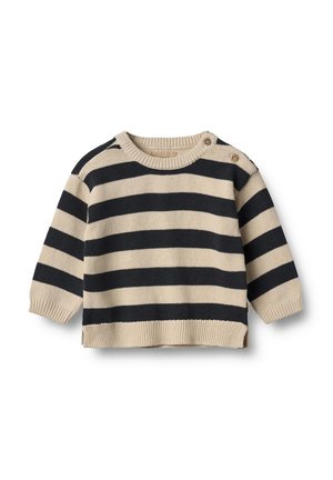 MORGAN - Stickad tröja - navy stripe