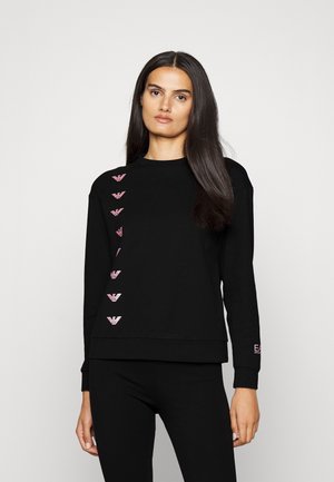 Sweatshirt - black/white