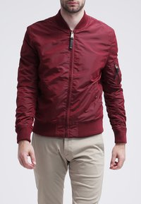 Alpha Industries Giubbotto Bomber - burgundy