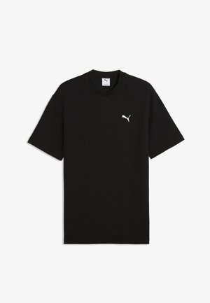 Puma, ESSENTIALS ELEVATED RELAXED T-SHIRT - T-Shirt basic - black