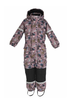Skioverall / Skidragter - dk rose aop