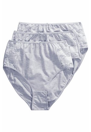 Pants - light gray-mottled
