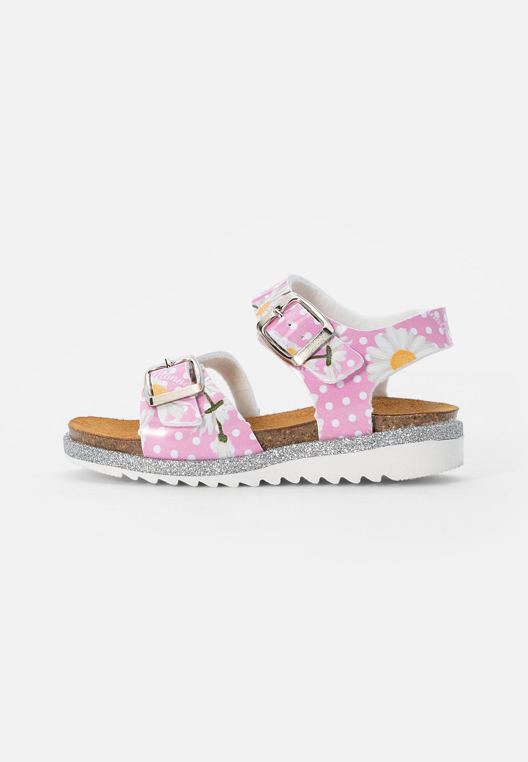 Monnalisa SANDALO DAISY ECOPELLE - Sandali - light blue/celeste - Zalando.it