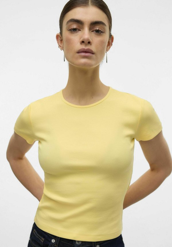 VMCHLOE  - Basic T-shirt - lemon meringue2