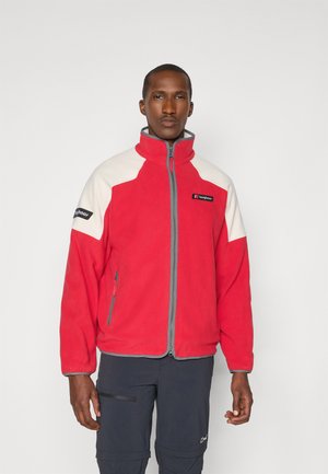 CONCERT COLLECTION 1997 UNISEX - Flīsa jaka - definitely red/stone