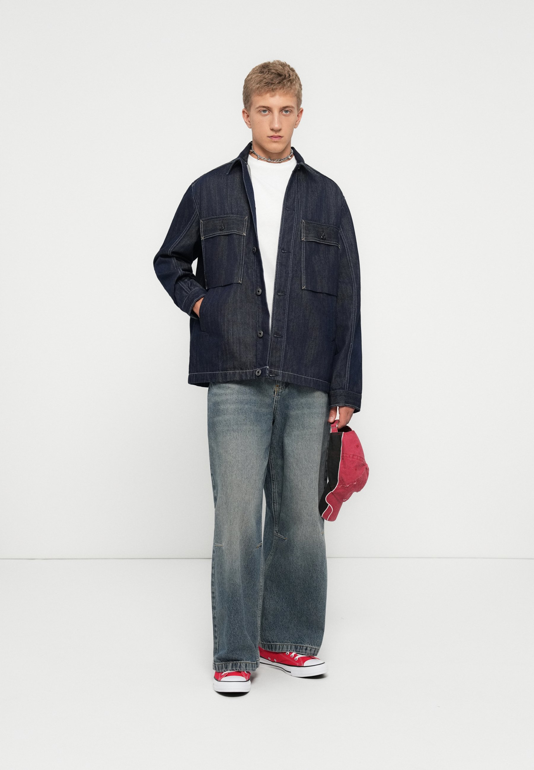 G-STAR MOSA OVERSHIRT - Denim jacket - blue/raw denim - Zalando.co.uk