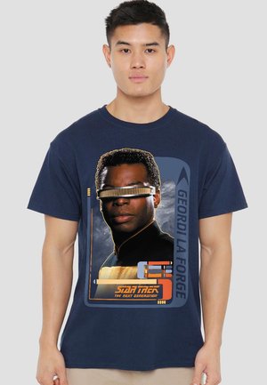 STAR TREK GEORDI LAFORGE - Print T-shirt - dark blue
