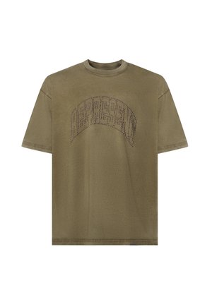 Camiseta estampada - khaki