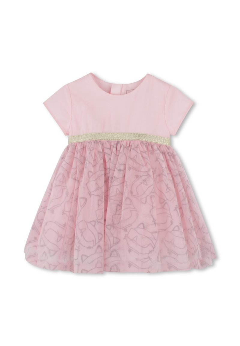 KARL LAGERFELD KIDS Jurk donkerroze KARL LAGERFELD KIDS Jurk donkerroze
