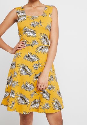 Vestito di maglina - yellow