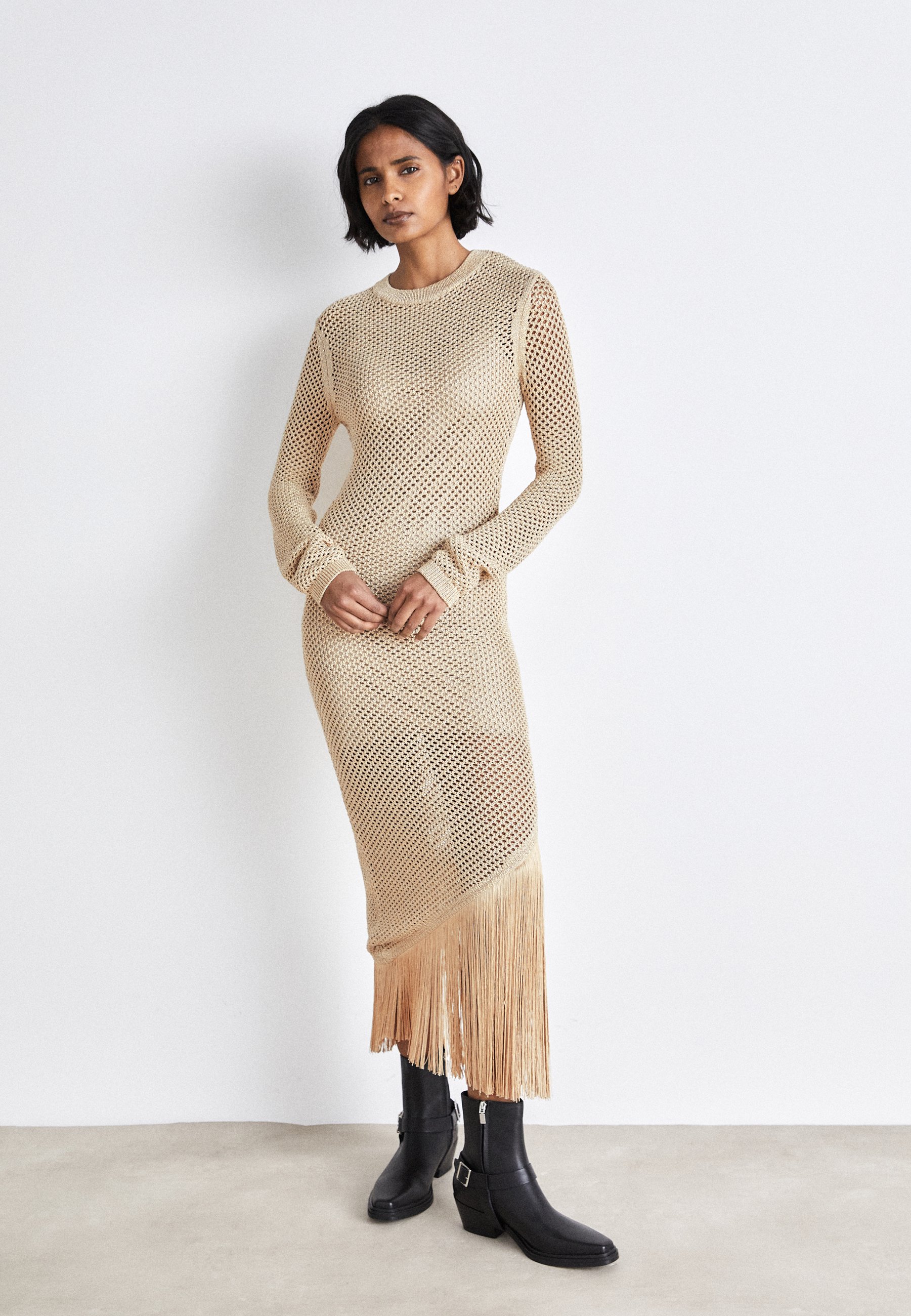 Vestido Informal Cuello Halter Ropa De Fiesta Zalando AllSaints