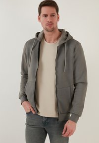 Buratti Felpa con zip - light khaki