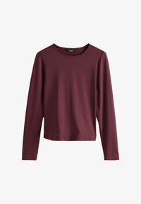 Unselected, burgundy red